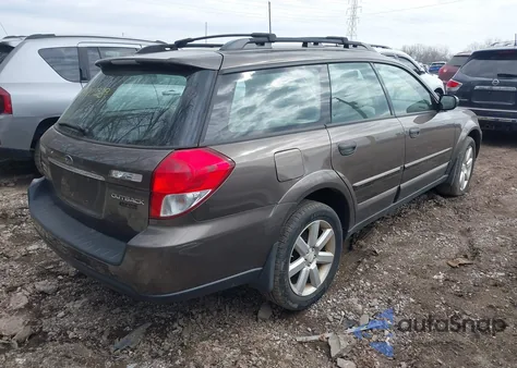 2008 Subaru Outback 2.5I/2.5I L.l. Bean Edition из США, поврежденный, VIN 4S4BP61C687349002